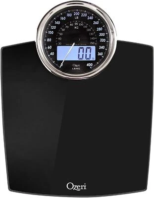 Ozeri Rev 400 lbs Bathroom Scale [Colors] with Electro-Mechanical Weight Dial - Image 1 of 4