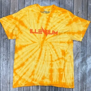 Camisa de Concierto Gira ILLENIUM Tie Dye Grande Para Hombres Mercancía Promoción Música Electrónica - Imagen 1 de 6