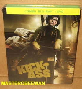 Kick-Ass Limited Edition Steelbook 2-Disc Set (Blu-Ray + DVD, 2012) New Sealed - Picture 1 of 2