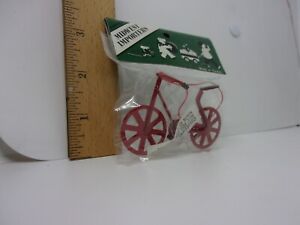 Vintage Midwest Imports Miniature Bike Ornament