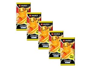 LEGO Ninjago Trading Cards Serie 9 Dragons Rising – 5x Booster je 6x Smmelkarten - Picture 1 of 2