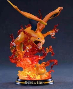 MFC Studio Charizard Evolution Limited Painted Model Resin Statue New Toy Stock - Picture 1 of 9