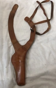 Vintage Leather Holster by Spiro's, S &W MP 38 Shoulder Holster ** Free Shipping - Picture 1 of 13