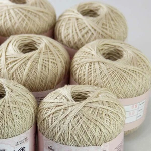 Sale New 6 Balls x 50gr Soft Cotton Thread Yarn Crochet Lace Shawl Knitting 09 - Picture 1 of 12