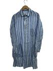 Yohji Yamamoto Pour Homme 13Ss/Stripe Long Blouse/Long Sleeve Shirt/2/Cotton/Idg
