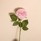 1Pc Artificial Rose Faux Silk Flower Craft Valentine's Day Wedding Floral Decor