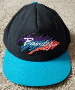 Gorra de béisbol multicolor vintage años 90 Bandag Tires Swingster Snapback - Imagen 1 de 7