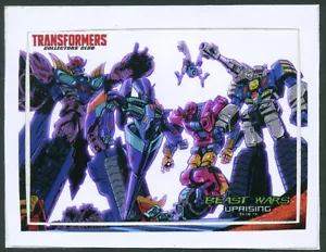 GALVATRON & VEHICONS Beast Wars Uprising Sticker; Transformers Club Botcon - Picture 1 of 3