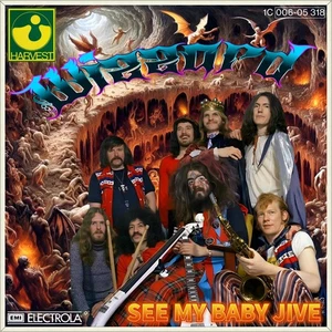 7" WIZZARD See My Baby Jive / Beethoven ROY WOOD Glam-Rock HARVEST 1973 like NEW - Imagen 1 de 3