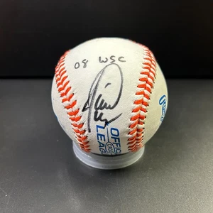 Jamie Moyer In Person Autographed Baseball Philadelphia Phillies SEE DESC - Picture 1 of 6