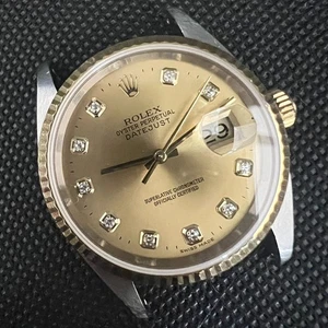 Rolex Oyster Perpetual 16233 esfera dorada automática para hombre_C0410-W002 - Imagen 1 de 12