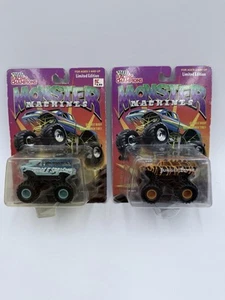2 Racing Champions Monster Machines Jungle Fever Puddle Smasher Monstertruck - Bild 1 von 12