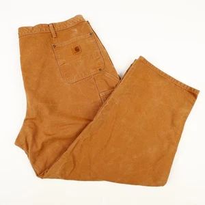 Carhartt Mens 48x30 B 136 Utility Double Front Work Pant Dungaree Fit - Picture 1 of 12