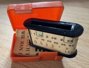 LEUDI Foto-Meter Belichtungsmesser Vintage Deutschland im Mini-Koffer *selten* - Bild 1 von 7