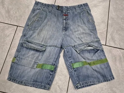 Pantalones Cortos Le Jean De Marithe Francois Girbaud Para Hombres 34 De Colección Y2K Sueltos Envejecidos  Foto 1 de 4