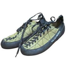 Mad Rock Schnürschuhe gelb Wildleder Herren Größe 9,5 42,5 ganztägig Kletterschuhe - Bild 1 von 6