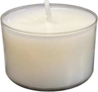 Stonebriar Bulk 96 Pack Sin Perfume Sin Humo Larga Quema Transparente Taza 96, Blanco  Foto 1 de 3