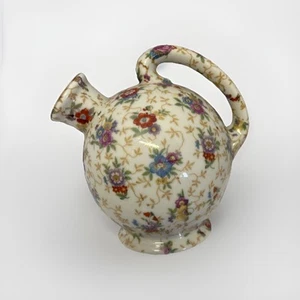 Vintage Dermay perfumejar Floral design Round Pitcher, bottle or vase  - Picture 1 of 7