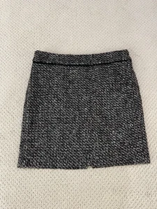 ann taylor mujer mezcla lana falda talla 12 - Imagen 1 de 7