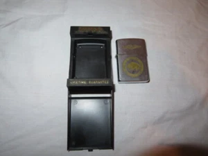 Vtg Used Zippo Lighter SSBN 658 Mariano G. Vallejo Ballistic Submarine w/Case - Picture 1 of 6