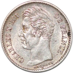 T8362 1/4 Franc Charles X 1828 A Paris SUPERBE +++ -> Faire Offre - Picture 1 of 2