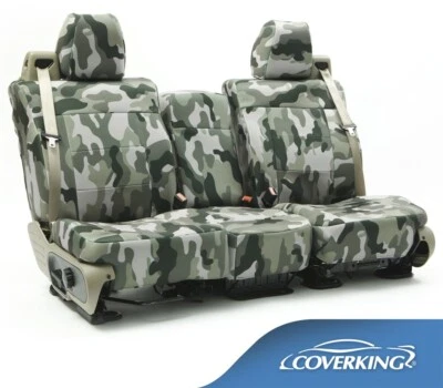 NEW Full Printed Traditional Jungle Camo Camouflage Seat Covers / 5102044-20 - Imagem 1 de 4