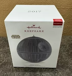 2017 Hallmark Star Wars Collection Death Star Storytellers Christmas Ornament - Picture 1 of 4