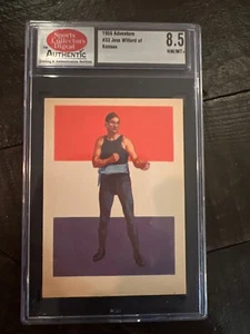 1956 Gum Inc. Adventure - #33 Jess Willard Graded 8.5 NM - MINT - Picture 1 of 2