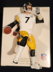 Ben Roethlisberger 2007 Hallmark Pittsburgh Steelers Ornament Football Legends - Bild 1 von 9