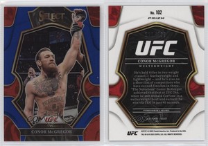 2023 Panini Select UFC Premier Level Blue Prizm /199 Conor McGregor #102