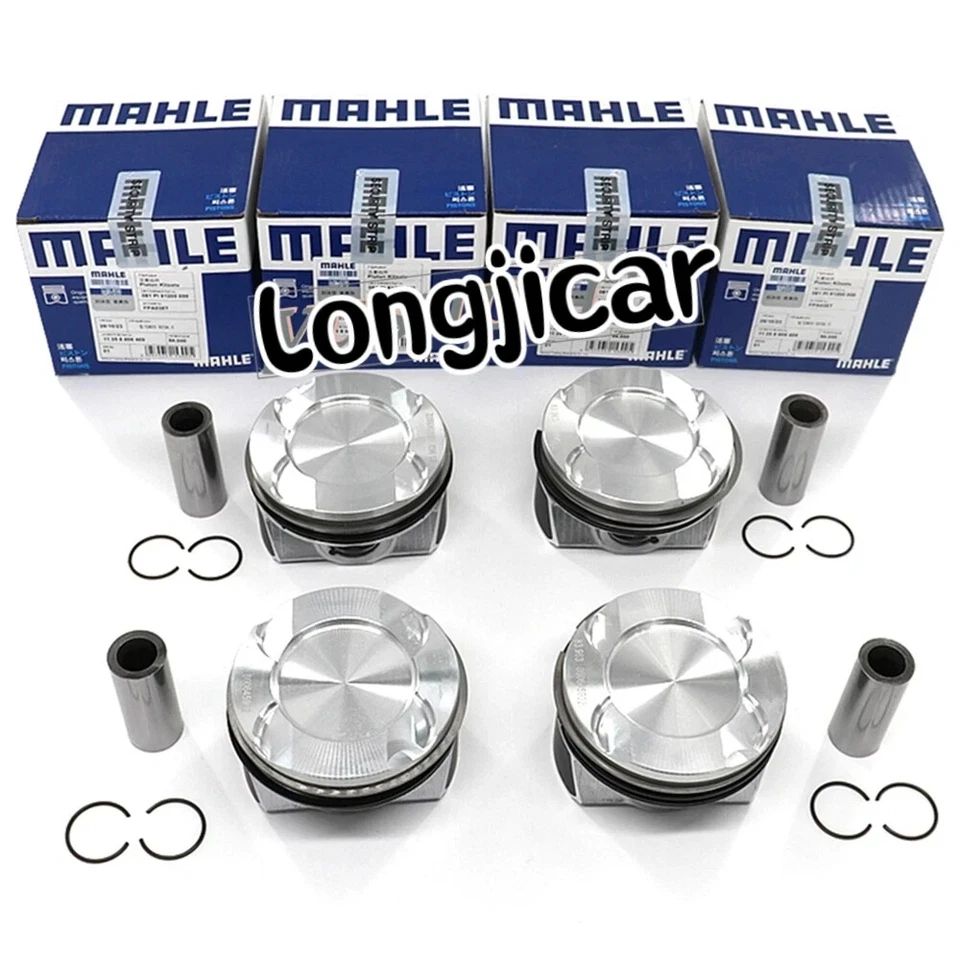 4x MAHLE Pistons Rings Φ84mm/CR10:1 For BMW F30 F34 F10 F25 F26 F15 N20B20A 2.0T - Image 1 of 4