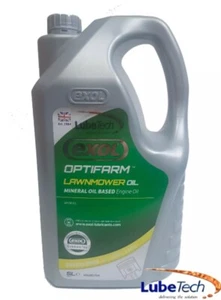 EXOL SAE 30 OIL FOR LAWNMOWERS 5 LTR BRIGGS & STRATTON, HONDA, KUBOTA, KAWASAKI - Picture 1 of 1
