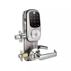 Yale YRC226 Z-Wave Touchscreen verbundenes Schlossset mit Riegel in Nickel - Bild 1 von 2