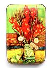 Credit Card Case (Armor Wallet) - "Vase With Red Gladioli" Protect Your Identity