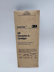 Conectores 3M Scotchlok UR en cartuchos una caja 100 conectores ENVÍO GRATUITO - Imagen 1 de 3