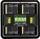 32GB (2X16GB) DDR4 2666MHZ PC4-21300 ECC SODIMM KIT