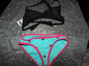 NEW Girls Size X-Small (4-5) * OLD NAVY & GAP * 2-Pc Ladybug Swimsuit XS - Picture 1 of 2