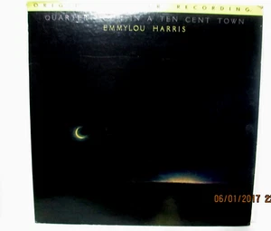 EMMYLOU HARRIS "Quarter Moon In A Ten Cent Town" Original Master Recording JAPAN - Picture 1 of 3