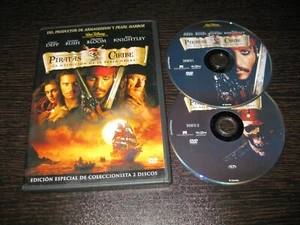 Pirates of the Caribbean, Curse Black Pearl DVD Johnny Depp Orlando Bloom - Picture 1 of 1