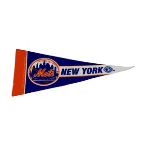 Vintage New York Mets 2004 MLB Mini Pennant 9in x4in Felt Banner Flag Baseball - Picture 1 of 2