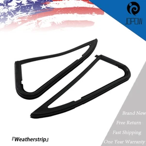 2PCS Vent Glass Front Window Weatherstrip Seals For 1981-91 Chevy GMC Blazer K10 - Foto 1 di 13