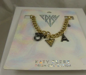 Katy Perry Prism necklace bling gold tone - Picture 1 of 3
