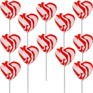200 Swirled HeartLutscher Obst Bulk Süßigkeiten Pops KOSTENLOSER VERSAND 48 STAATEN - Bild 1 von 5