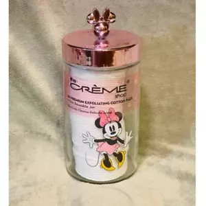 Disney Make Up Zubehör - The Creme Shop - Minnie Mouse Mehrweg Glas mit Deckel - Bild 1 von 3
