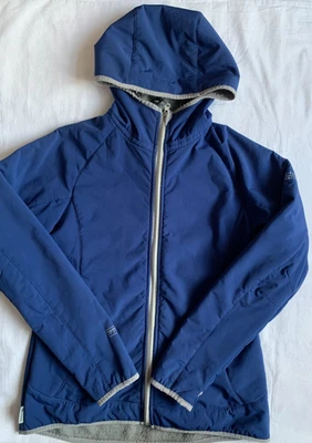 Women Trespass Navy Softshell Jacket Fleece Lined Body and Sleeves size M/12 UK - Image 1 of 4