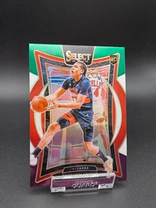 2024-25 Panini Select #85 Concourse Kyshawn George RC - Green White Purple Prizm - Bild 1 von 2