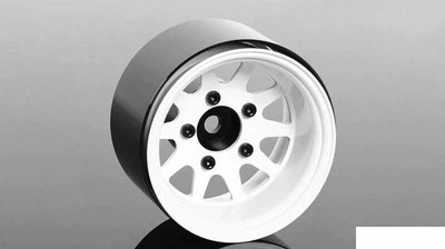 RC4WD Deep Dish Wagon 1.55" Stamped Steel Beadlock Wheels White (4) RC4Z-W0284 - Image 1 of 4
