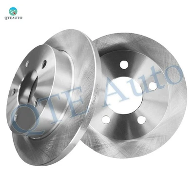 Rotores de disco de freio traseiros 266,95 mm para 1994-2004 Ford Mustang roda de 5 parafusos prisioneiros - Imagem 1 de 4