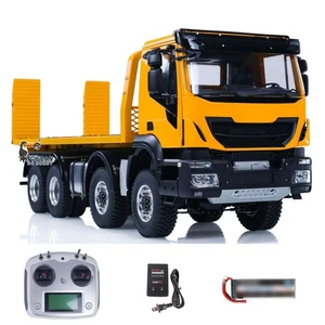 1:14 8WD 2Speed RC Hydraulic Wrecker Truck RTR Road Rescue Vehicle Sound Battery - Picture 1 of 12