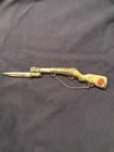 SCARCE VINTAGE ADVERTISING VICKSBURG MISS. PAPERWEIGHT SOUVENIR CIVIL WAR RIFLE